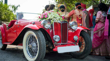 Vintage Cars on Rent for Marriage in Agra